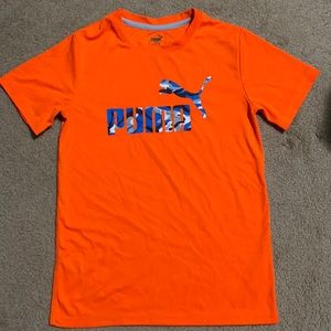 Short Leeve Puma Shirt Boys M (10-12)
